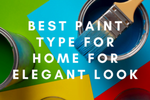 types of paints